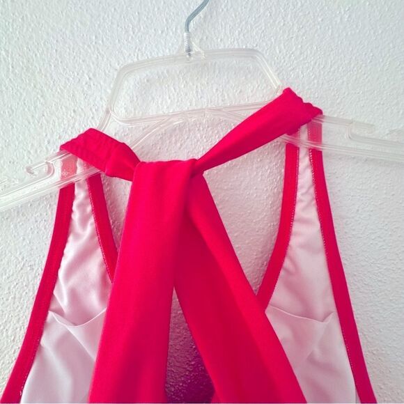 Venus Tankini Padded Cross Back Salmon SZ 4 - Picture 7 of 12